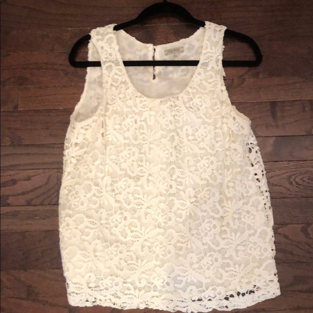 Lucky brand lace top❤️